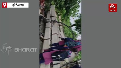 नूंह में भारी बारिश का साइड इफेक्ट, 18 बिजली के पोल ढहे, 30 से अधिक गांवों में बत्ती गुल, जनजीवन प्रभावित