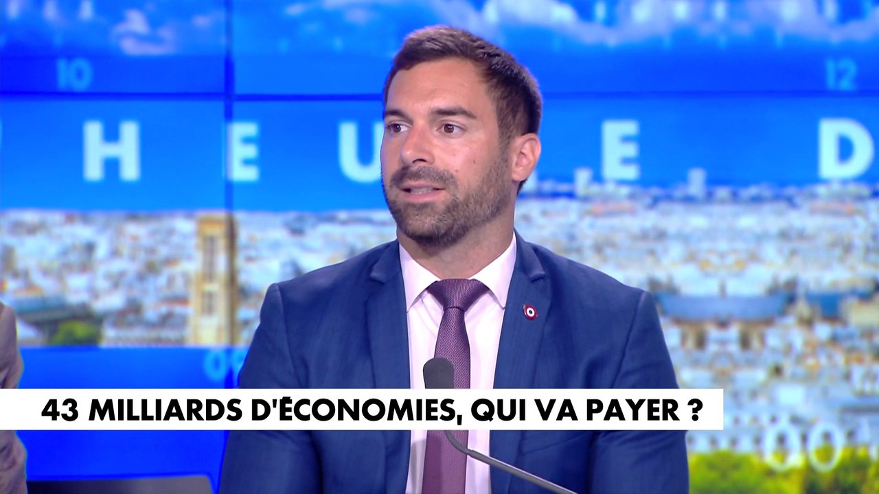Pour Julien Odoul, les propositions de François Bayrou sont «une atteinte au pouvoir d’achat»