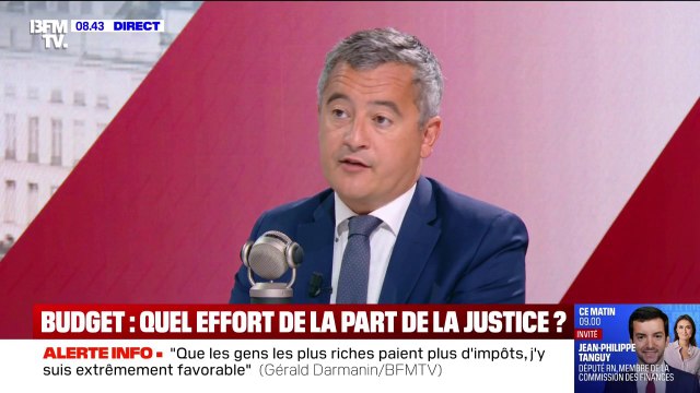 Budget 2026: Gérald Darmanin annonce que le ministère de la Justice aura plus de 200 millions d'euros de crédits supplémentaires