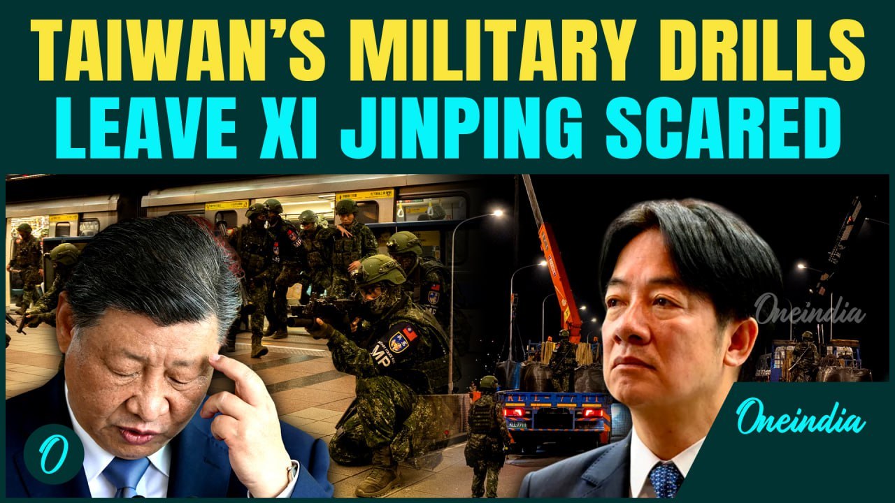 Taiwan's largest-ever Military Drills| Taipei stares China in the eye| Xi Jinping scared of invasion