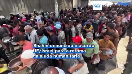 Ministra palestiniana dos Negócios Estrangeiros “chocada” com inação da UE contra Israel face à situação em Gaza