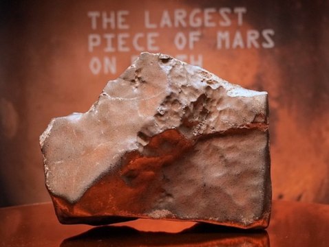 Das größte Mars-Stück auf der Erde kommt unter den Hammer