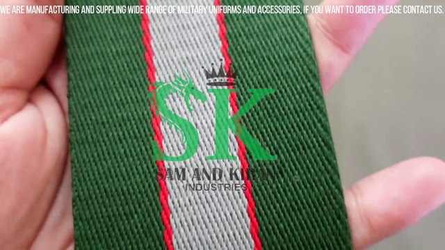 Military Belts Webbing, Red And Green Belts stable webbing, Military Stable Belt