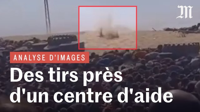 Gaza : une vidéo montre des tirs aux abords d’un centre de distribution d’aide alimentaire