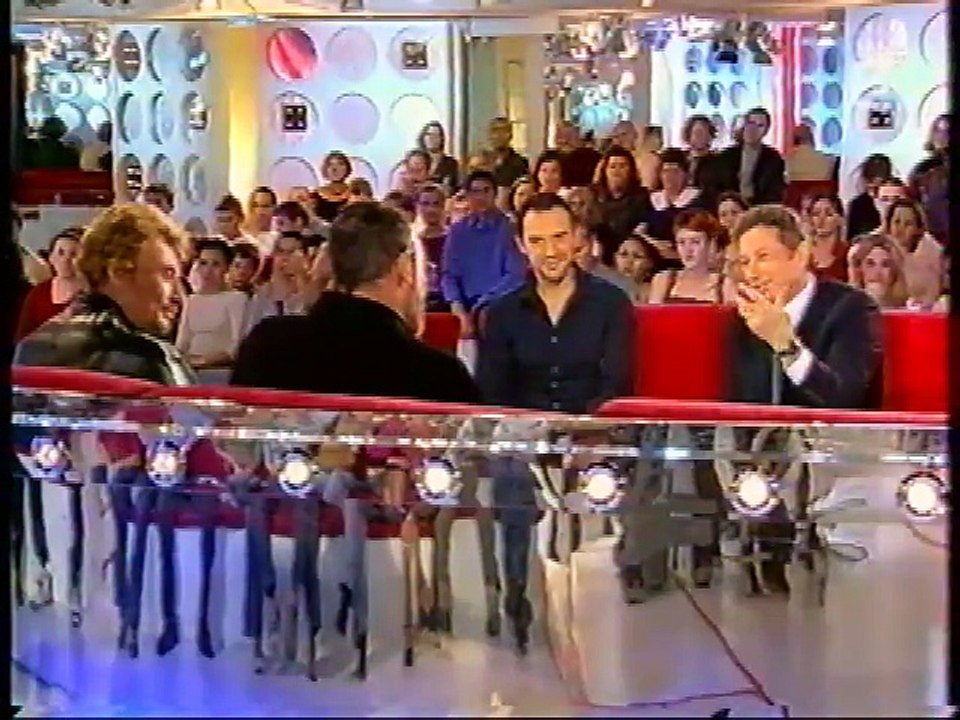Johnny Hallyday - "Marie" en live avec Gérald de Palmas – Vivement Dimanche (27 octobre 2002)
