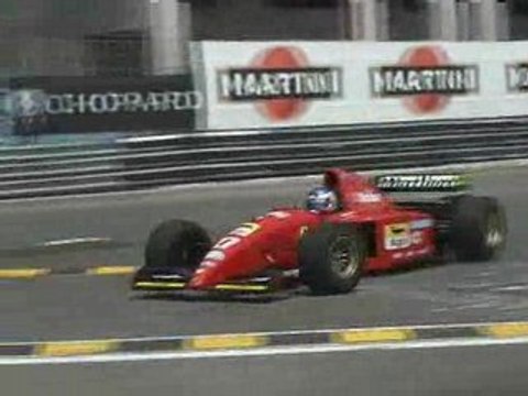 GP Monaco historique 2008: Parade Ferrari F1