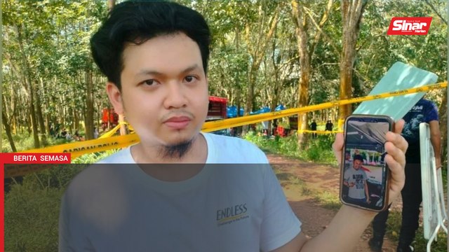 Rakan nekad redah sungai cari pempengaruh hilang