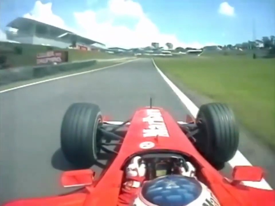 F1 – Rubens Barrichello (Ferrari V10) Onboard – Brazil 2001