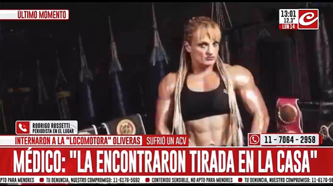 "Desorientada y con dificultades para hablar", así está la Locomotora Oliveras