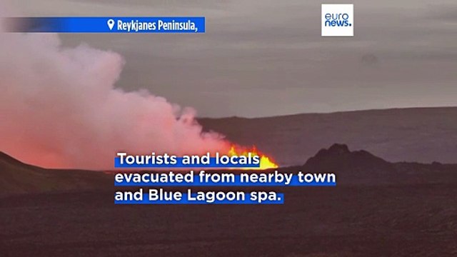 Tourists evacuated after Iceland’s Reykjanes Peninsula hit by 9th eruption since 2023