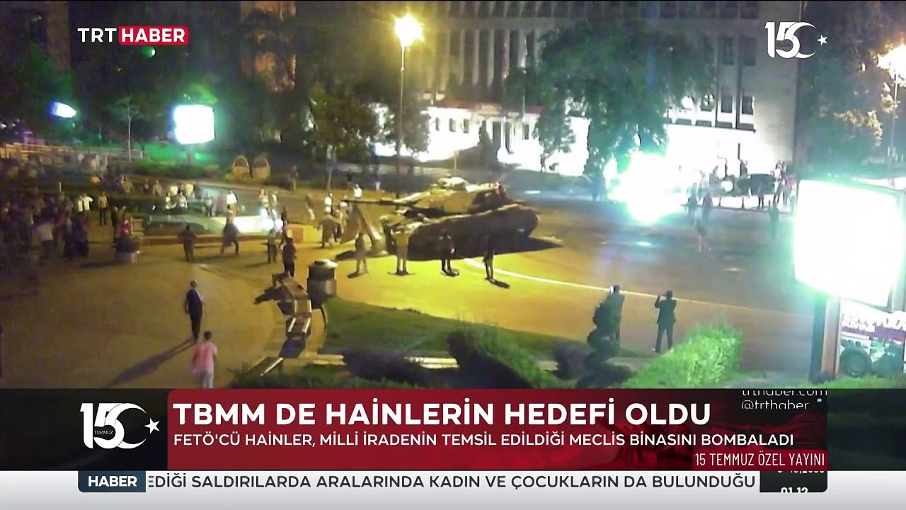 15 Temmuz gecesi TBMM hainlerin hedefindeydi