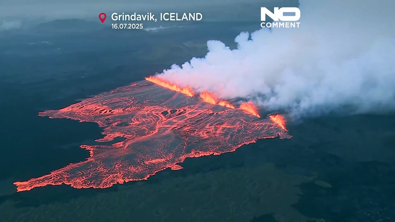 Vulkanausbruch in Island zwingt zur Evakuierung nahe der Blauen Lagune