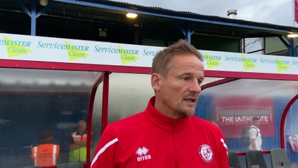 Woking manager Neal Ardley post-Portsmouth