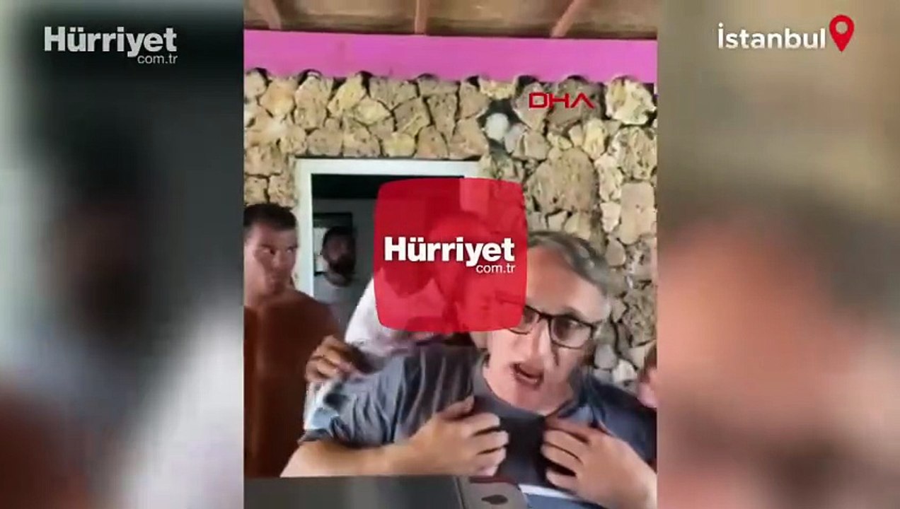 Sarıyer'de özel plajda 'Karpuz sokamazsın' kavgası: Kadına çocuklarının yanında şiddet