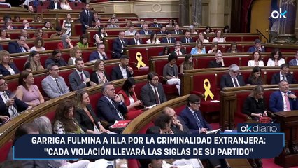Garriga fulmina a Illa por la criminalidad extranjera Cada violación llevará las siglas de su partido