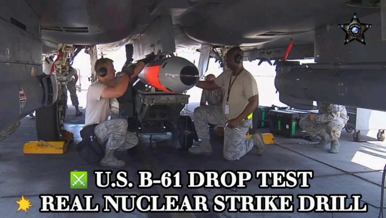 ⚔️ Full Nuclear War Simulation ⚔️ B-61 Bomb Test & Army Decontamination Drill | Real Footage