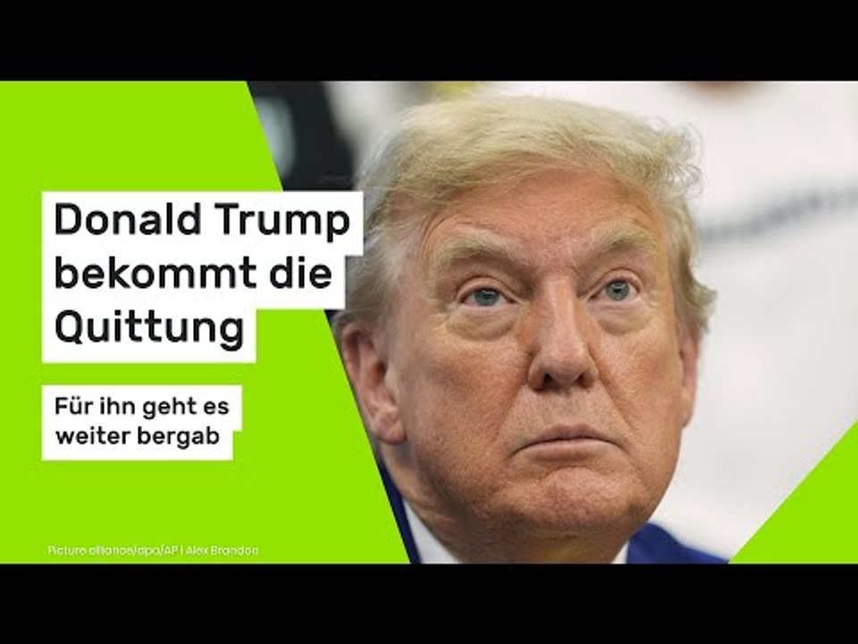 Donald Trump: US-Präsident bekommt die Quittung - für ihn geht es weiter bergab