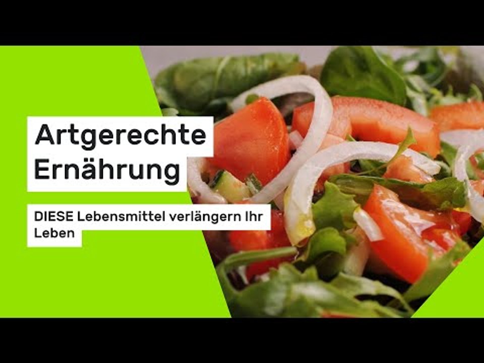 Artgerechte Ernährung: DIESE Lebensmittel verlängern Ihr Leben