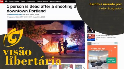 Manifestante pro trump, Aaron Jay Danielson, foi morto por antifas em Portland | VL - 31/08/20 | ANCAPSU