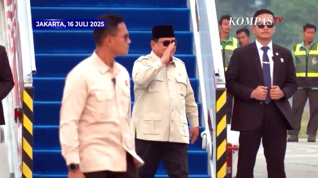 Kompak! Sambut Presiden Prabowo dari Luar Negeri, Wapres Gibran-Dasco Tepuk Tangan