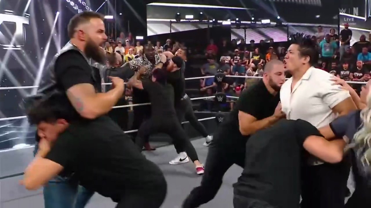 WWE NXT _July 15, 2025 - Josh Briggs severs ties with Yoshiki Inamura in his quest for NXT Championship challenging Oba Femi in Triple Threat Match next Tuesday