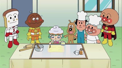 カレーパンマンとシナモンロールちゃん