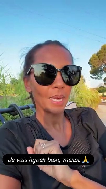 Karine Le Marchand rassure sur son état de santé après des confidences qui avaient inquiété ses fans : "Tout va bien ! Je vais faire en sorte d'aller le mieux possible, le plus longtemps possible."