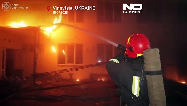 Rosja atakuje Ukrainę 400 dronami podczas nocnego nalotu