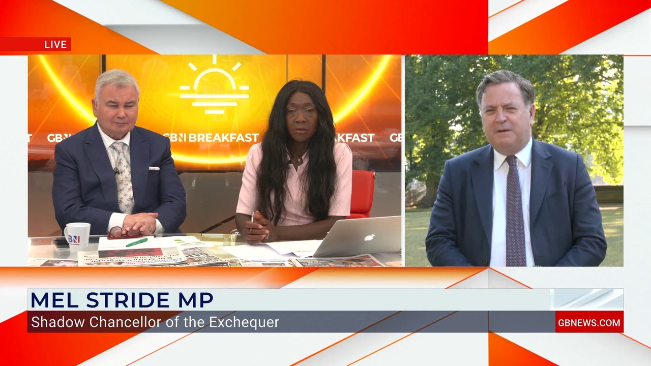 Rachel Reeves's economic decisions will keep interest rates 'higher for longer', Mel Stride says