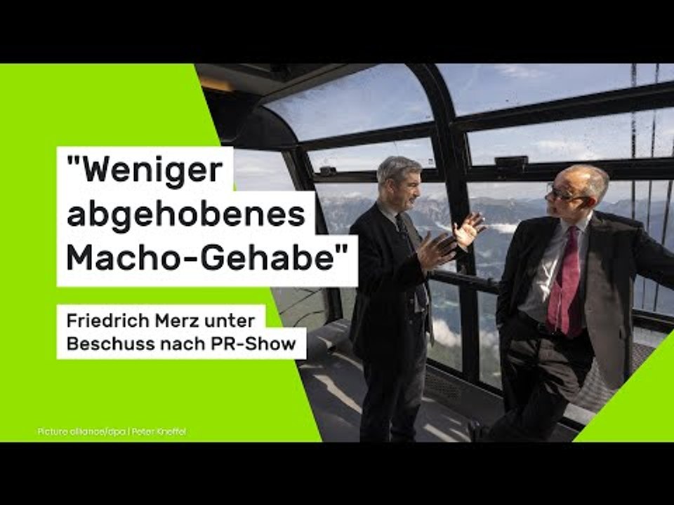 Friedrich Merz: 'Weniger abgehobenes Macho-Gehabe' - Kanzler unter Beschuss nach PR-Show