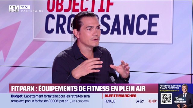 Geoffrey Serre (FitPark) : FitPark, équipements de fitness en plein air - 16/07