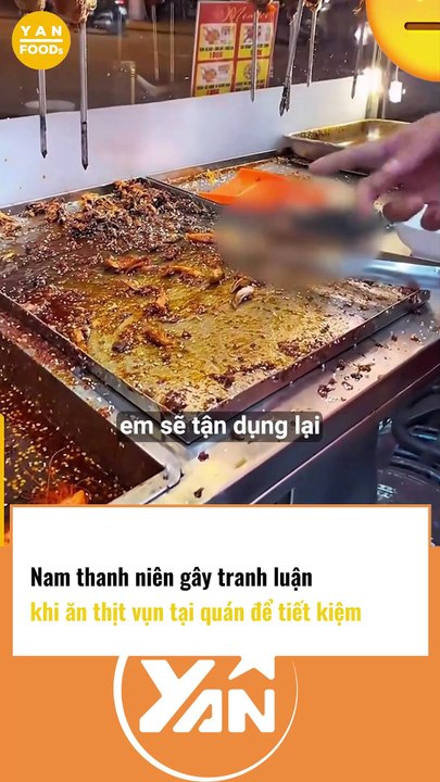Nam thanh niên gây tranh luận với hành động khó hiểu