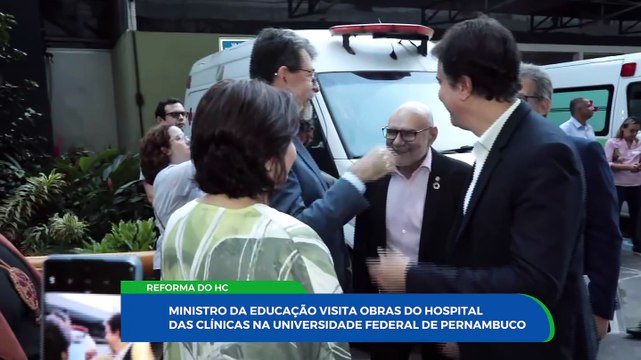 Ministro da Educação inaugura Centro de Pesquisa e anuncia investimentos milionários no Hospital das Clínicas em Pernambuco: impulso à saúde, pesquisa e desenvolvimento