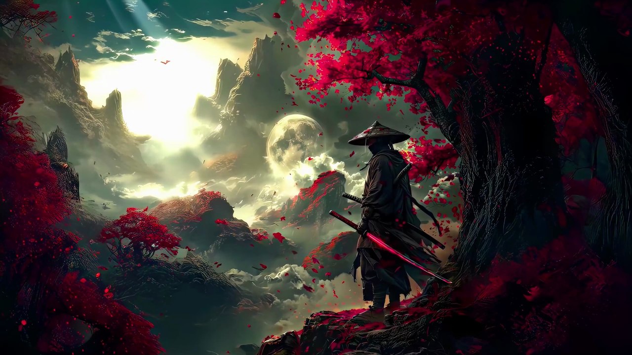 Musique pour se Relaxer 4K ~ Le Ninja Silencieux sous les Arbres