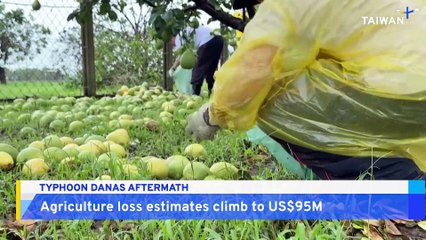 Typhoon Danas Aftermath: Agricultural Loss Estimates Climb to US$95M