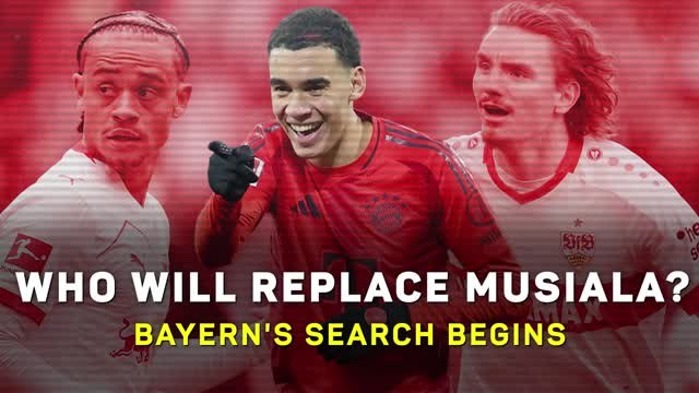 Who can replace Jamal Musiala after horror injury?