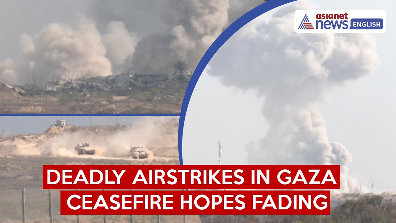 Deadly Airstrikes Devastate Gaza as Israel-Hamas Ceasefire Hopes Fade