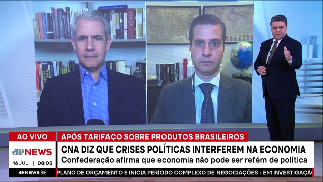 CNA diz que economia do Brasil é afetada por “crises políticas pessoais”; Beraldo e D’Avila comentam