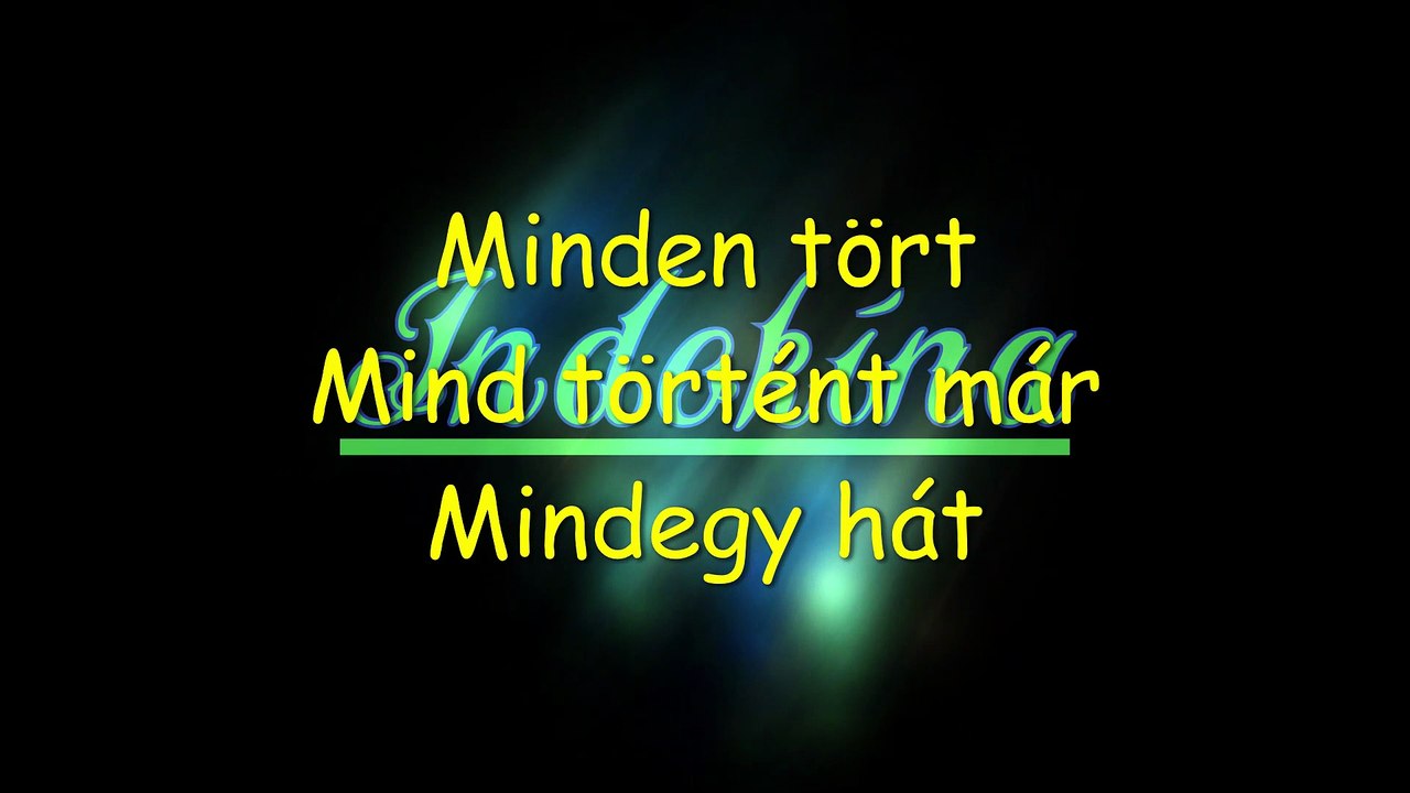 Indokína ¦ Törő esés (dalszöveges audió)