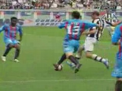 Juventus-Catania 1-1 (Gol di Alex Del Piero)