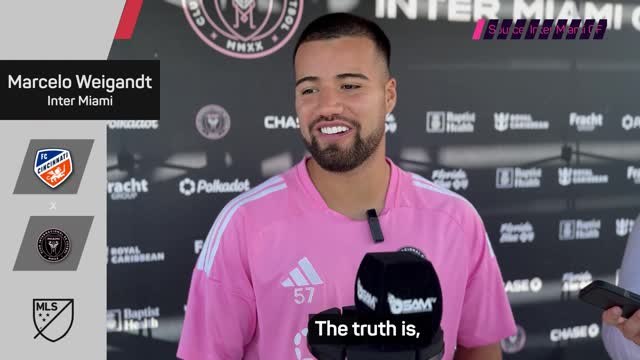 Inter Miami's Weigandt praises Messi's leadership