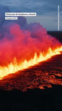 Islande : le volcan de Reykjanes est entré en éruption pour la neuvième fois depuis 2023