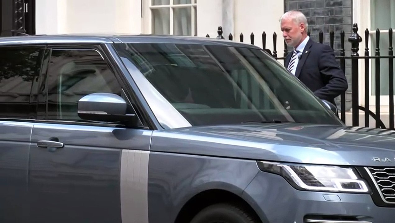 Sir Keir Starmer departs Number 10  for PMQs
