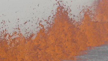 Las imágenes del volcán en erupción en Islandia