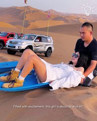 This slide is like a desert dream come true!😍