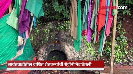 शक्तीपीठ महामार्गातील शेवटच्या मंदिरास भेट देऊन पत्रादेवीला राजू शेट्टींनी घातले साकडे