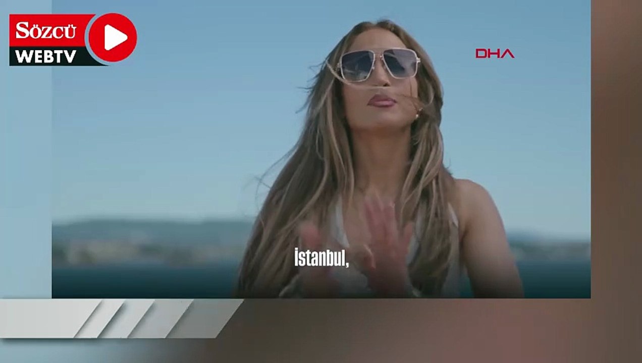 Jennifer Lopez'den İstanbul konseri öncesi videolu mesaj