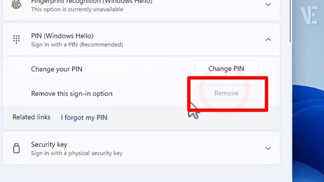 How to Fix Remove PIN Greyed Out in Windows 11 | Step-by-Step Guide ✅