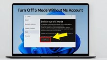 How To Turn Off Windows 11 / 10 S Mode Without Microsoft Account | Fix Missing Get Button ✔️