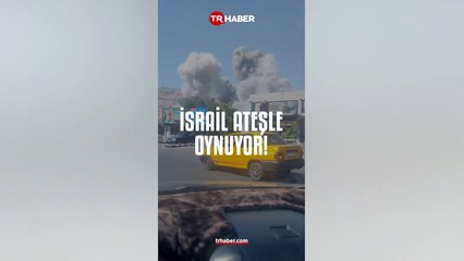 İsrail ateşle oynuyor! Ardı ardına Şam’ı bombalıyor